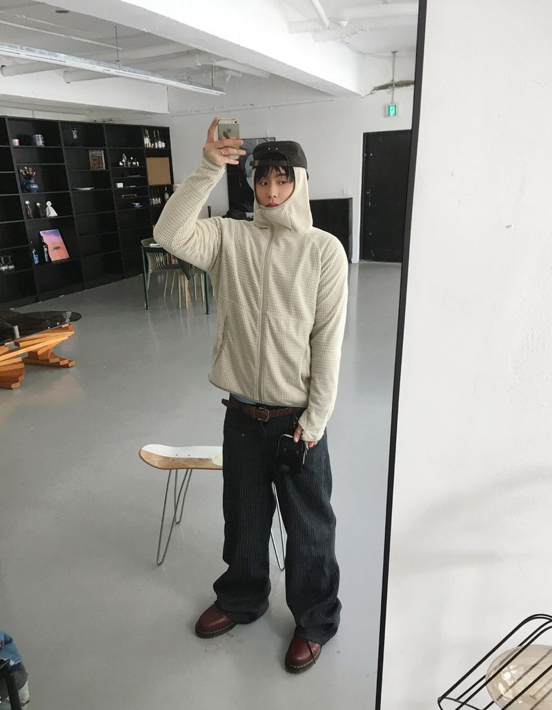 No.1594 G diagonal ZIP-UP (4color)