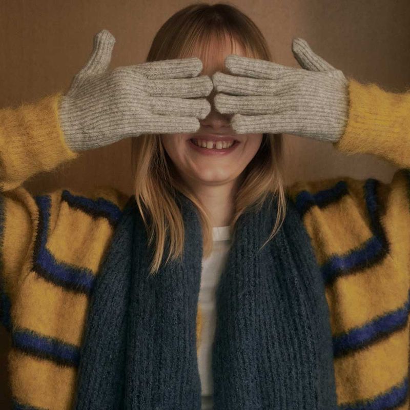 FORrr（フォルンルン）の「2Way Knit Gloves - 3Color（Fashion Accessories）」