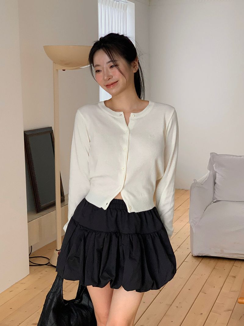[MADE] MIETTE CASHMERE ROUND CARDIGAN