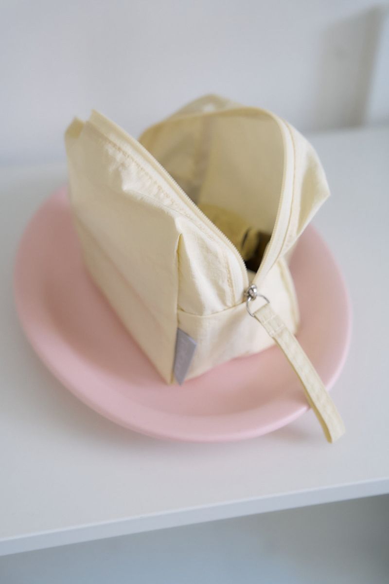 puff pouch (yellow_nylon)