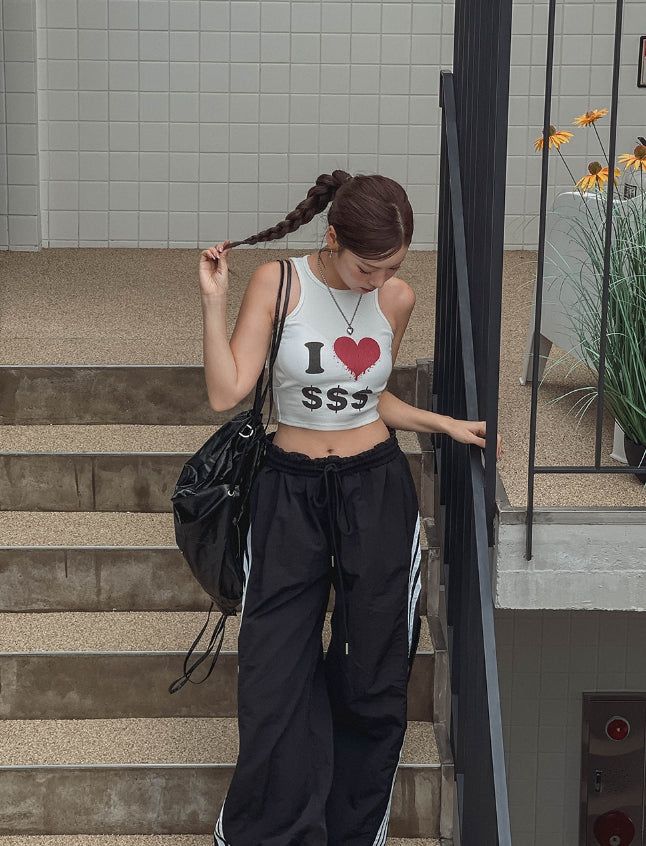 Curve Track Bridge Nylon Pants