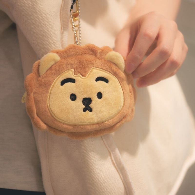 MUZIKTIGER FLUFFY FLATTY COIN POUCH