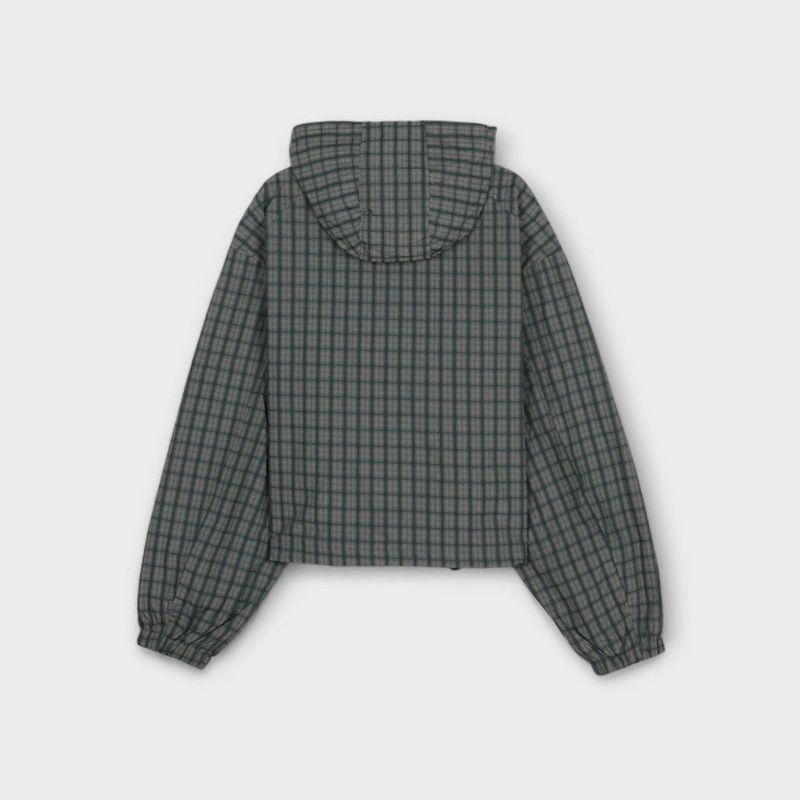 3 TAP Moif Crop Wind Breaker (2color)