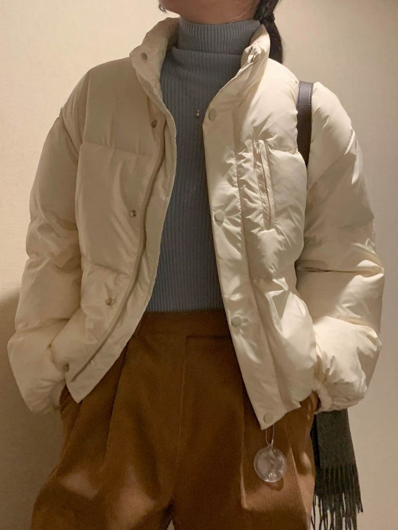 Monbe Duck Down Short Padded Jacket