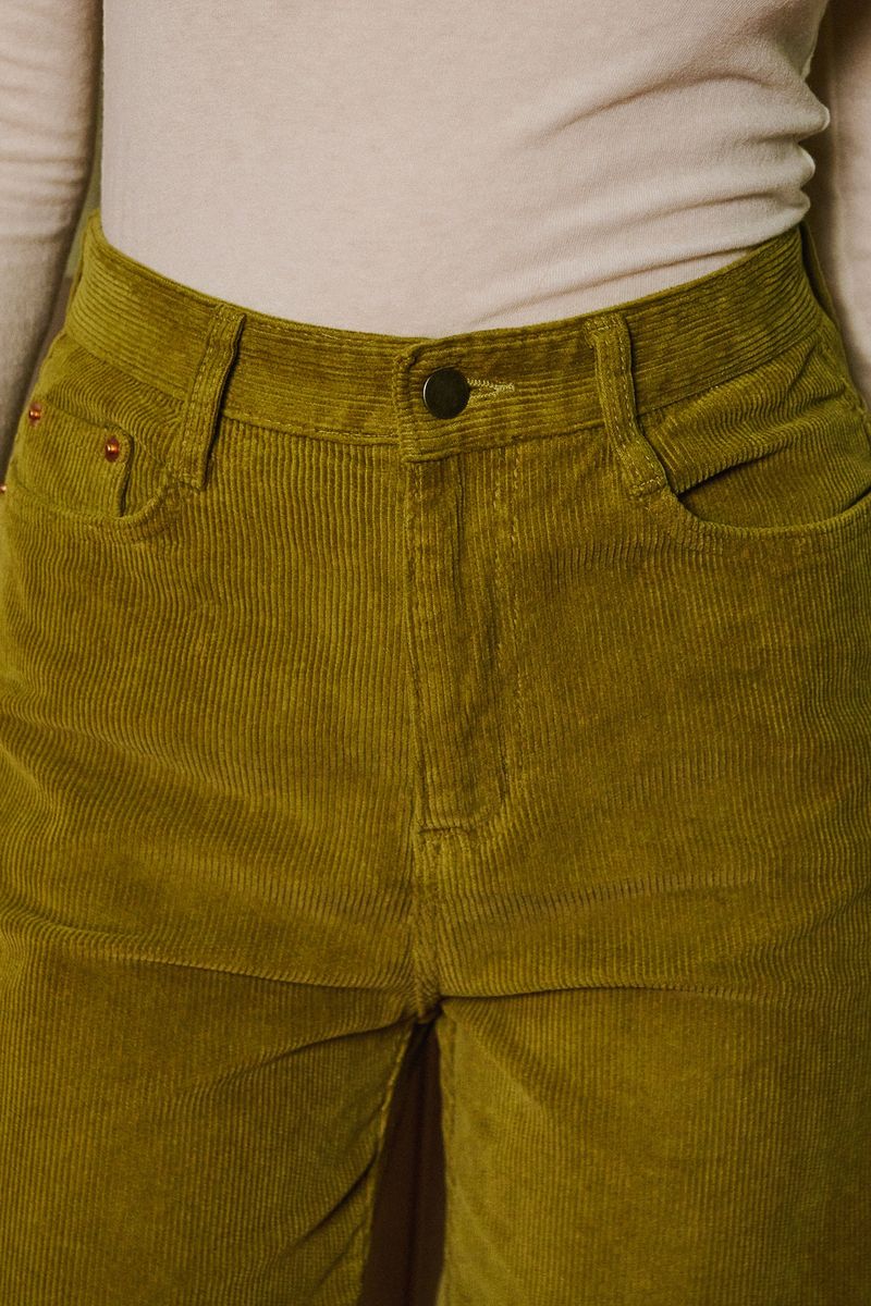 Melody Corduroy Pants [Olive]