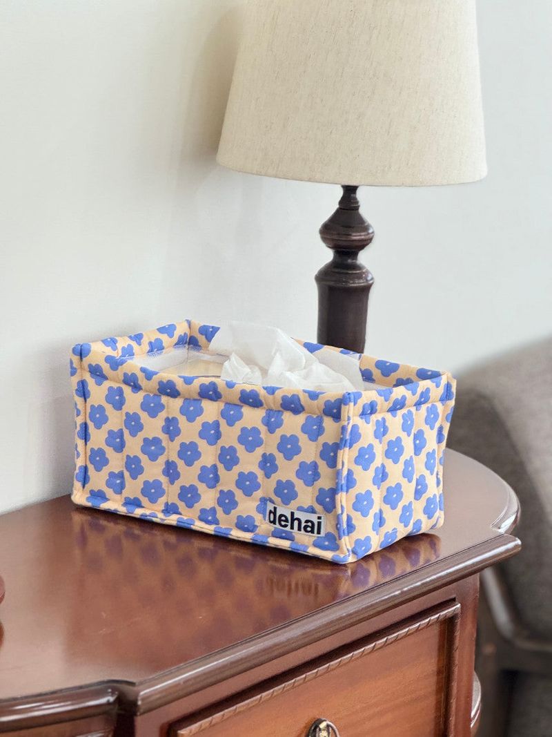 Flower Tissue Basket