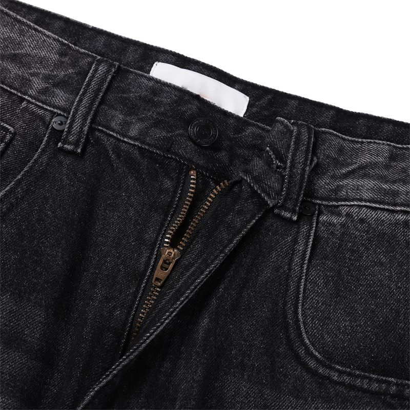 Smoky Washed Cargo Denim