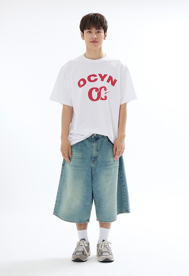 ベーシック ロゴ Tシャツ ホワイト
