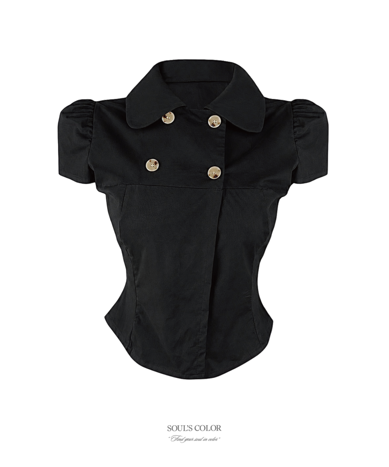 Nancy Classic Blouse (2color)