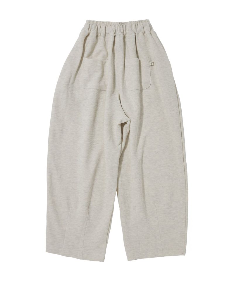 PIN-KNIT BALLOON PANTS (Oatmeal)