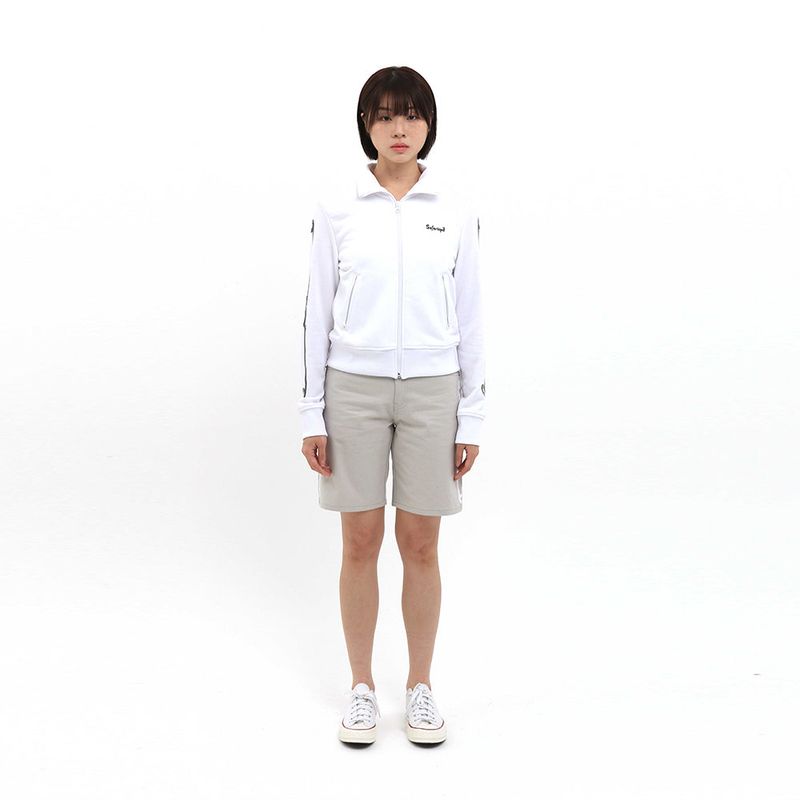 1/2 SAFETY EURO ZIP UP (WHITE)