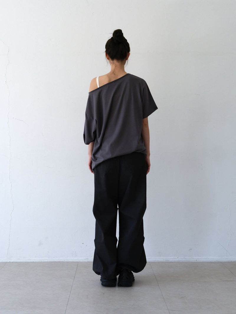 Chakra Drape T-shirt (Charcoal)