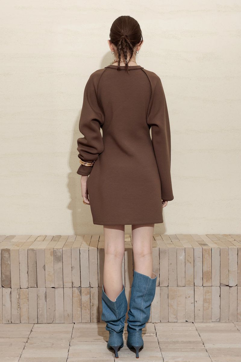 HOURGLASS DRESS_BEIGE