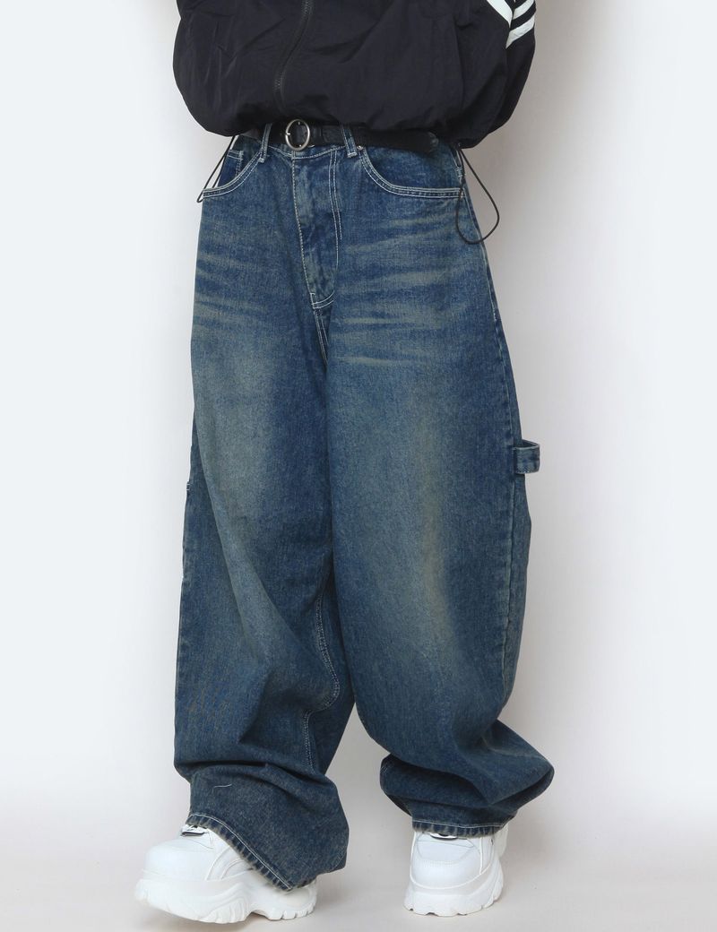 Carpenter Over Denim Pants
