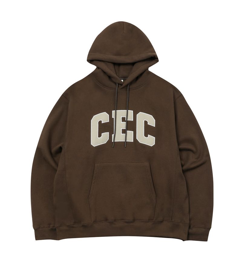 CHANCECHANCE（チャンスチャンス）の「CEC ARCH LOGO HOODIE(BROWN)（Tops）」