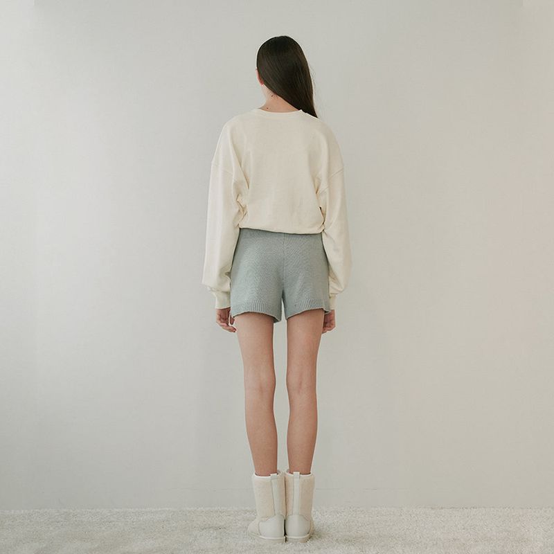 KNIT SHORTS (MINT)