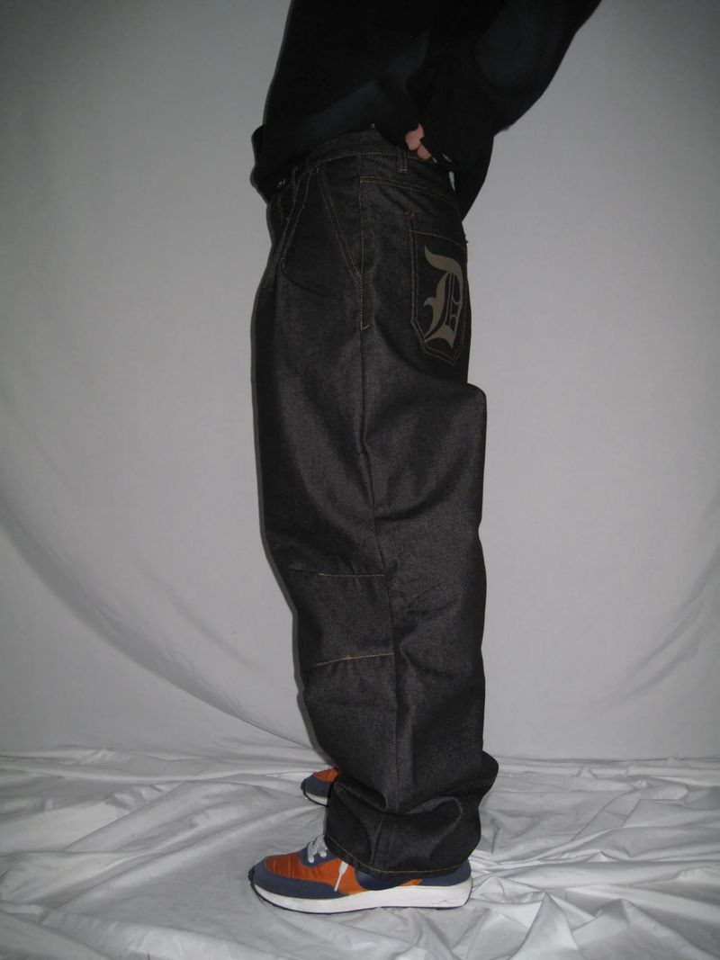 990 Wide Denim Pants (3 Colors)