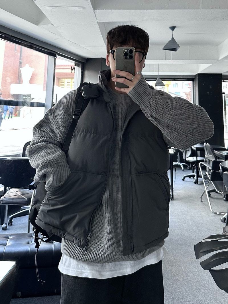 wellon 100% bang bang padding short jumper