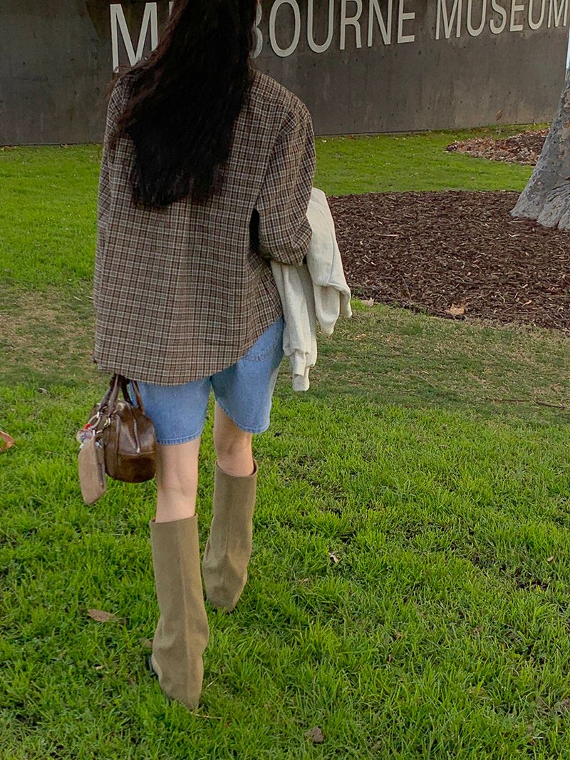 Diack checkered shirt