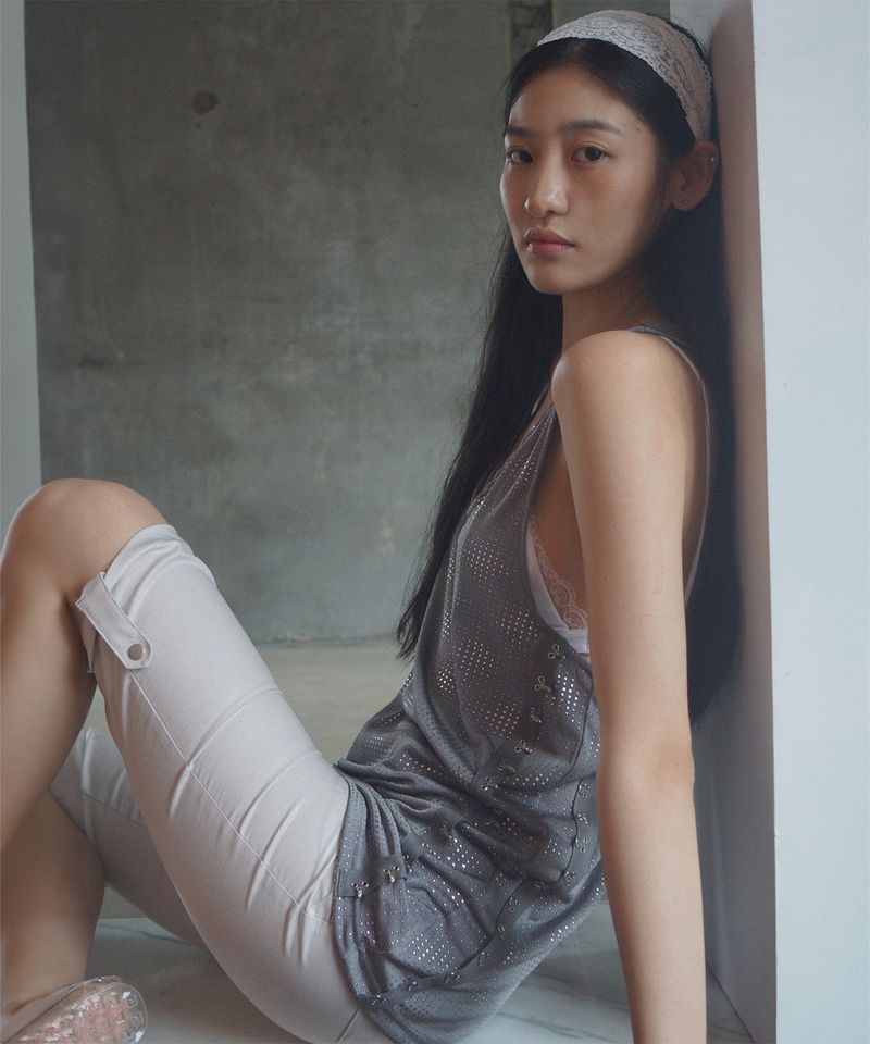 Hook Detail Slacker Dress - Khaki