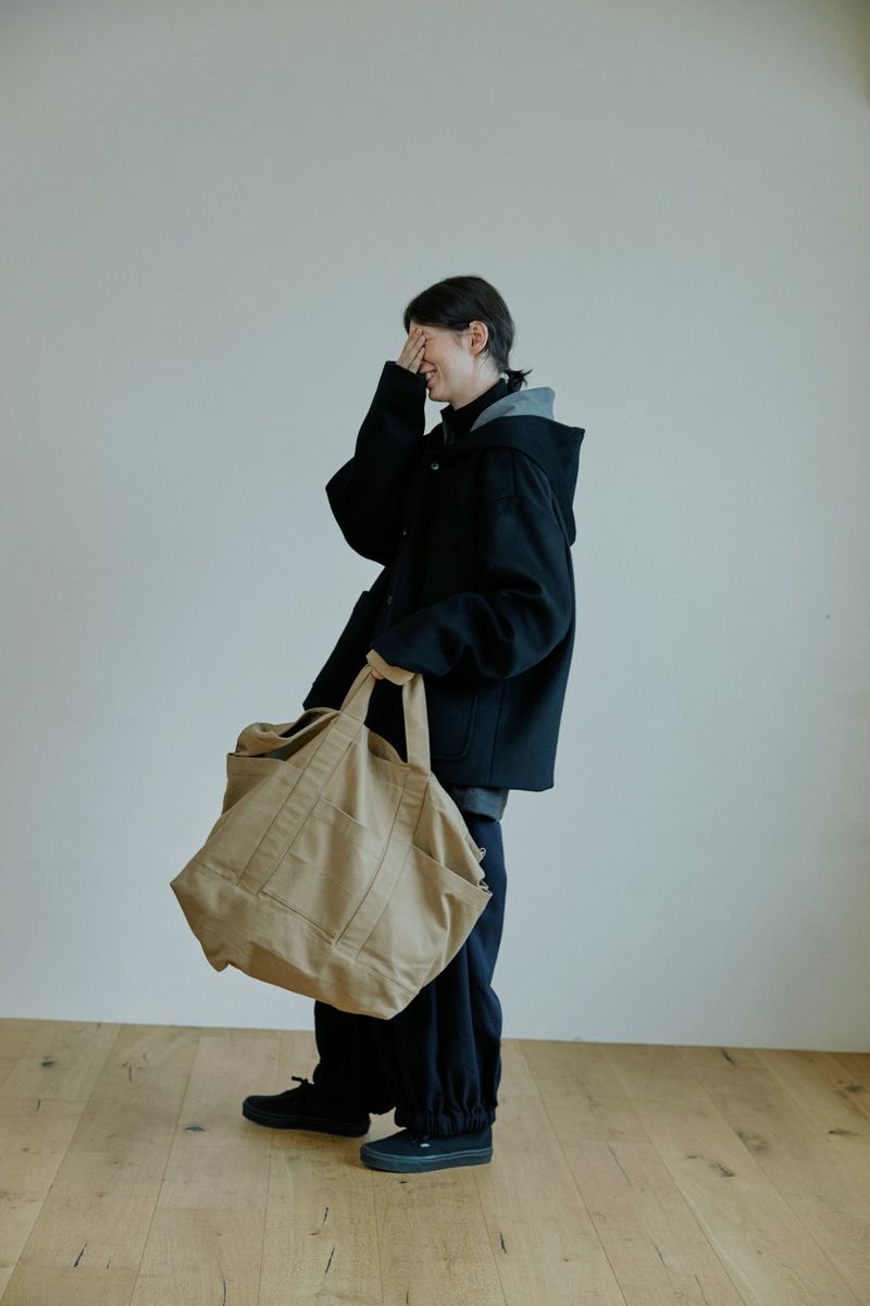 malen（マレン）の「unisex wool hood coat black（Jackets/Outerwear）」
