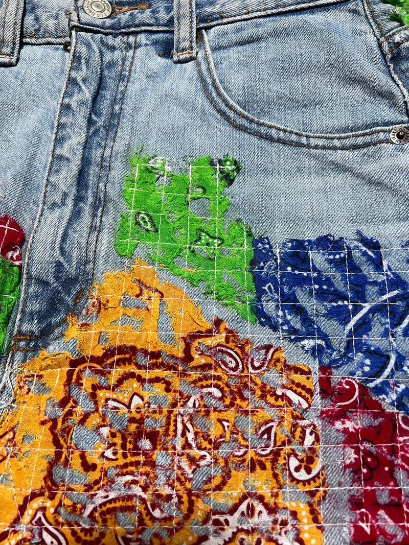 BANDANA BORO SKIRT