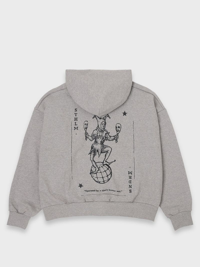 stockholm syndrome（ストックホルムシンドローム）の「ジョーカージップフーディ - グレー（トップス）」