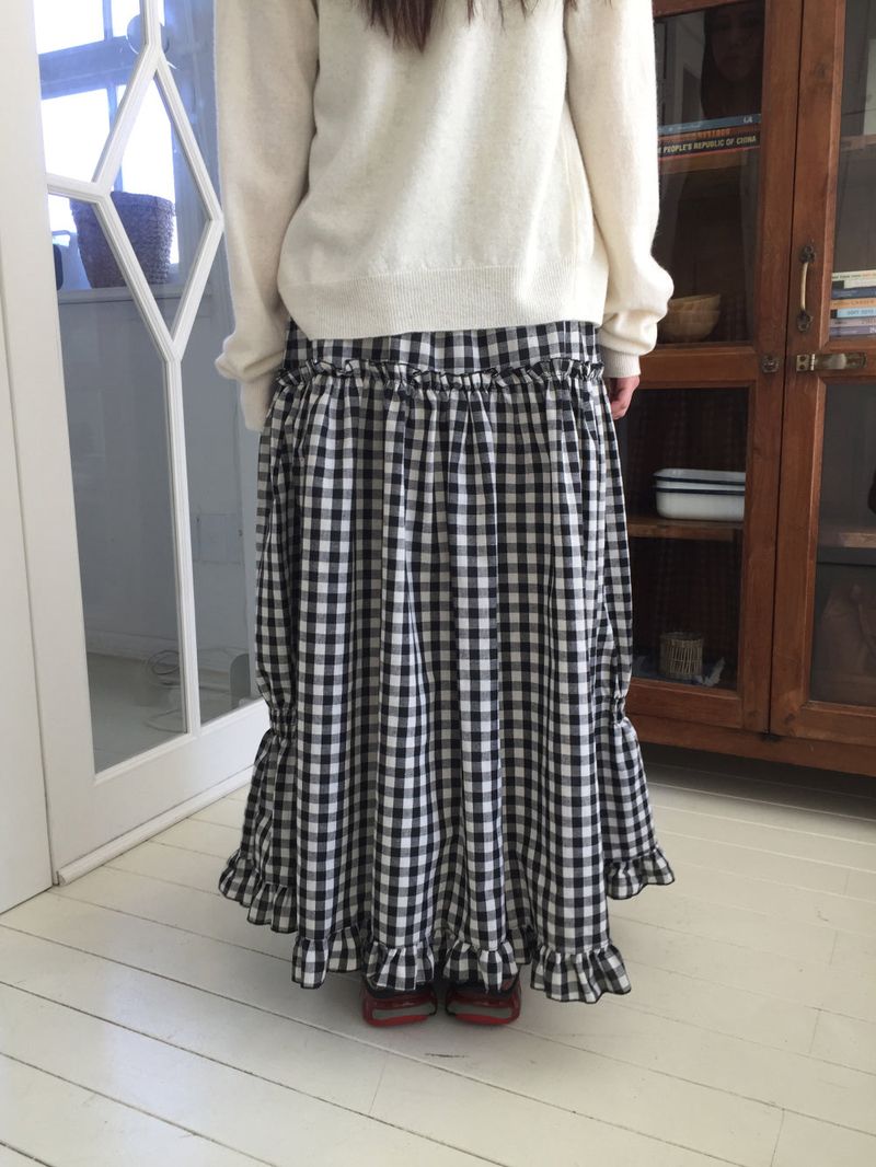 Damien Lowe long skirt (3color)
