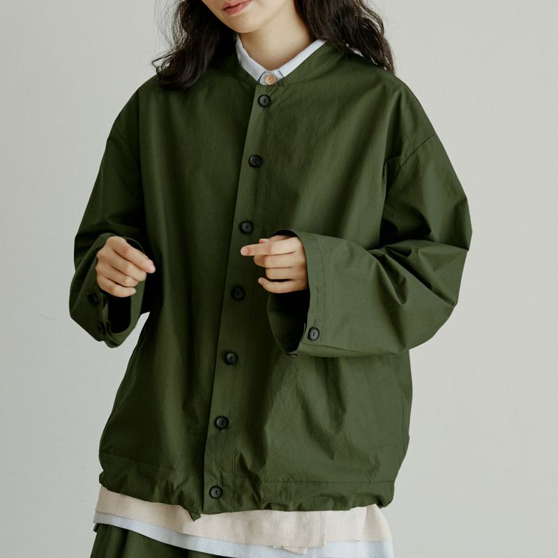malen（マレン）の「unisex stadium jacket khaki（Jackets/Outerwear）」