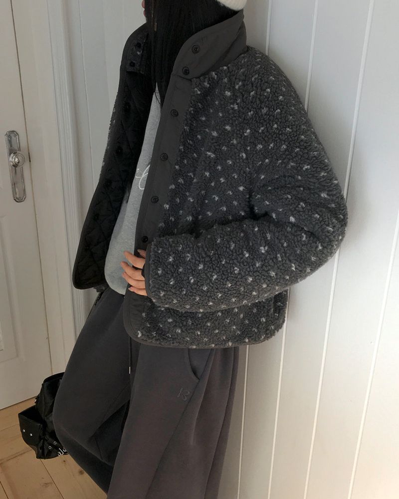 [ORIGINAL] Heart Dot Wool Jumper