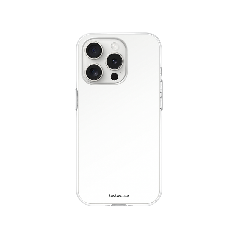 22 blank jelly case - white