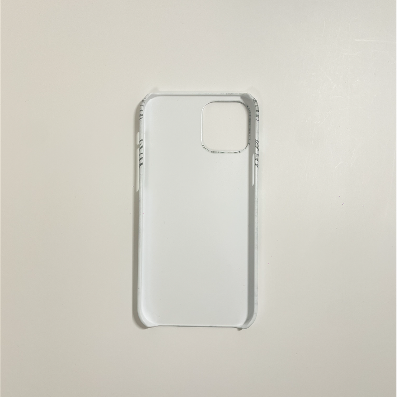 [MADE] wings matt hard phone case (matt/black)