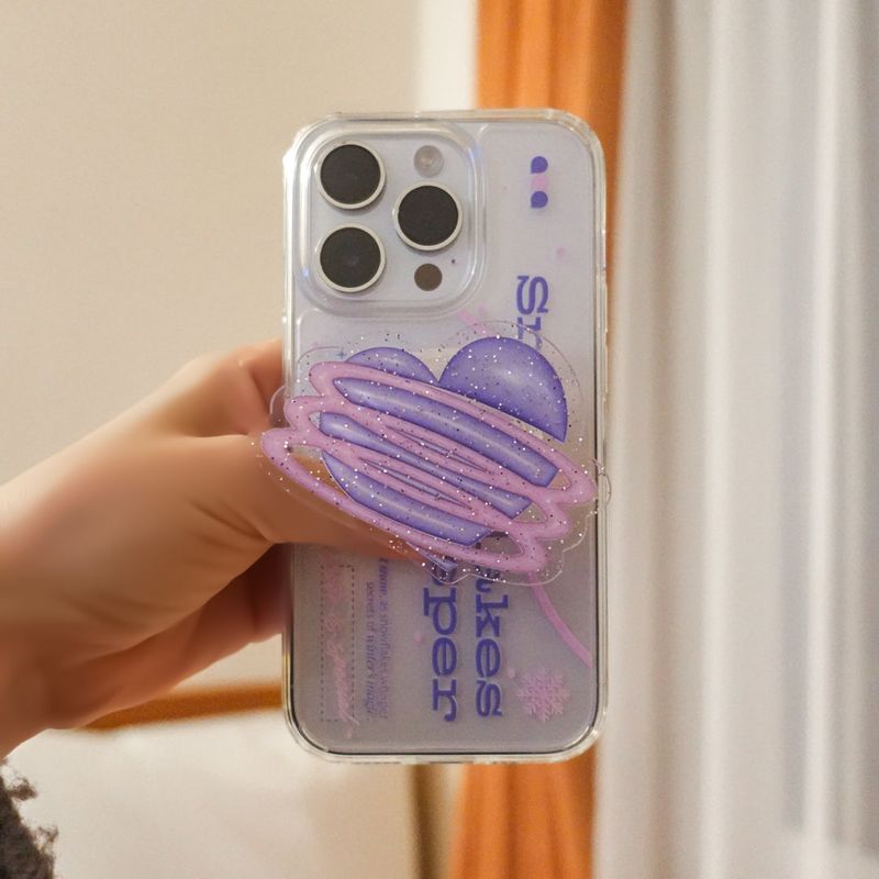 【MADE】(2type) Snow Pink Jelly hard Phone case