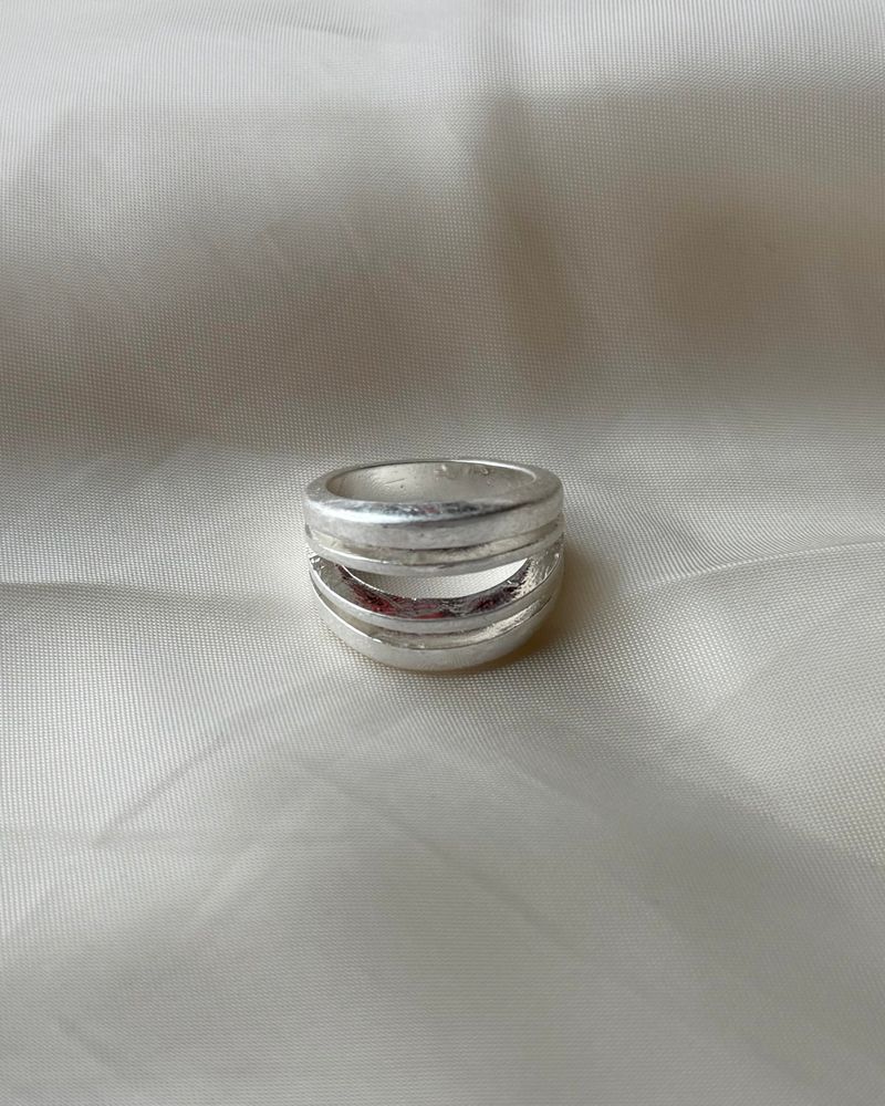 POKKI（ポッキ）の「[MADE] Matte Layered Ring (silver)（Accessories）」