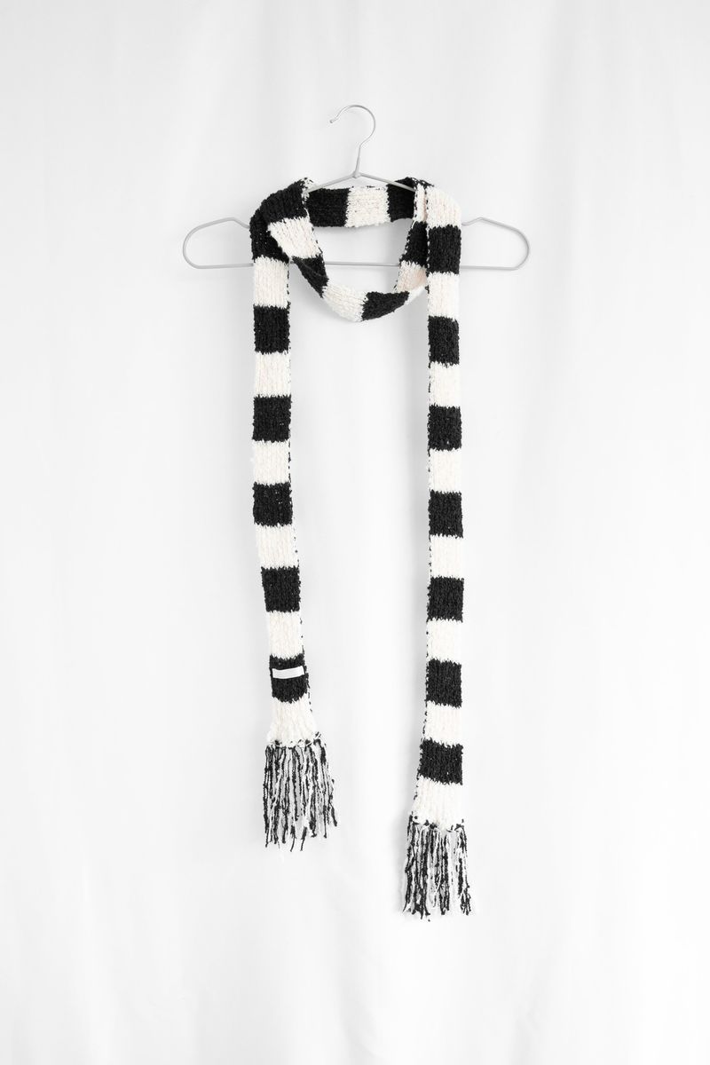 fringe knitting long muffler(5colors)