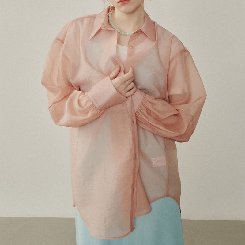 Melrose Sheer Oganza Shirts