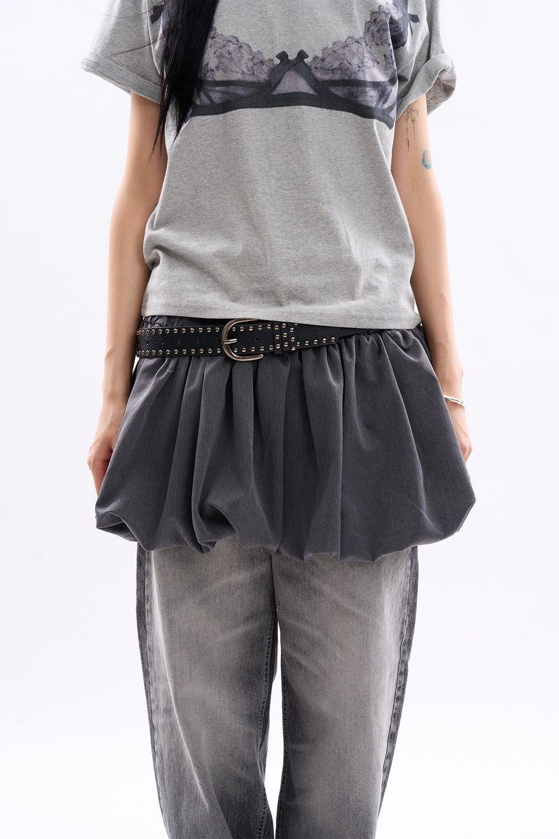 Raucohouse（ラウコハウス）の「Carroll balloon banding mini skirt（Skirts）」