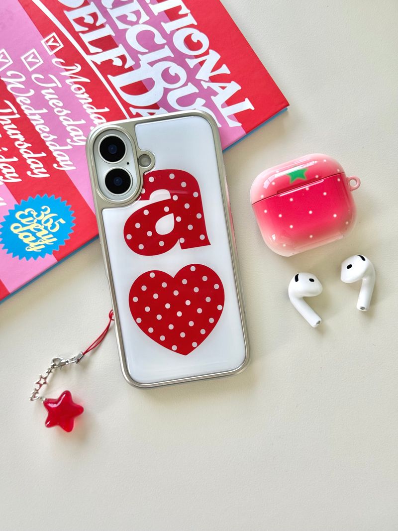 DOT TOMATO AIRPODS CASE