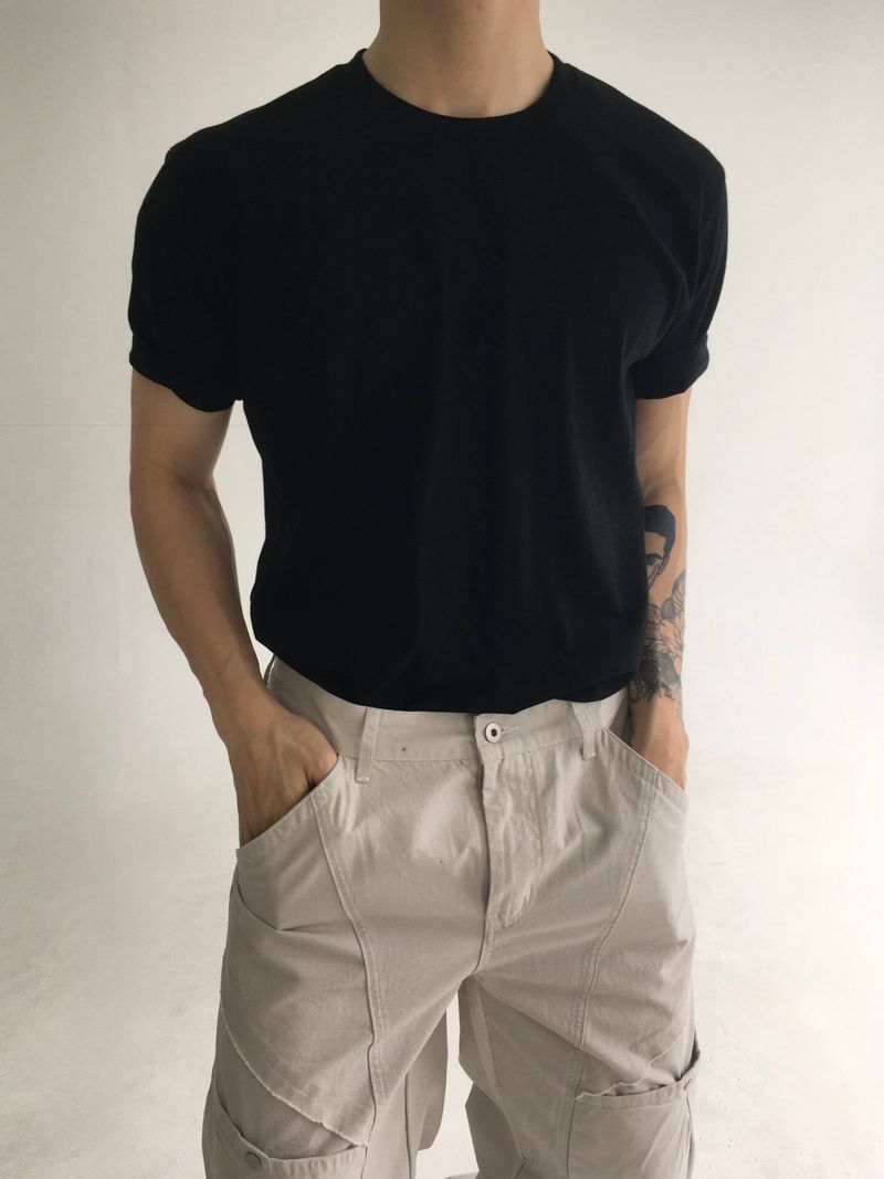 basic regular fit short sleeve(3colors)