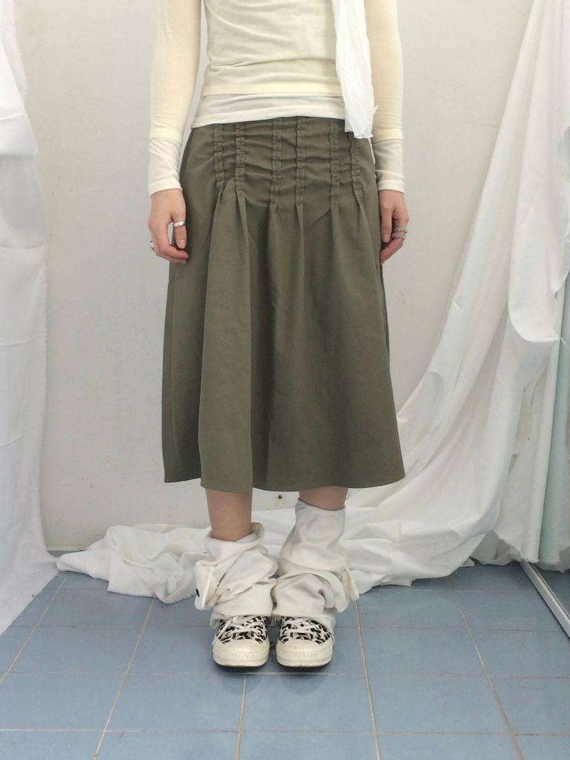 トーンオントーンレイヤードロングスリーブ