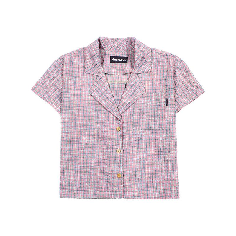 ANOTHERA(アナザーエー)の「CHECK SHIRTS_Pink(Tops)」