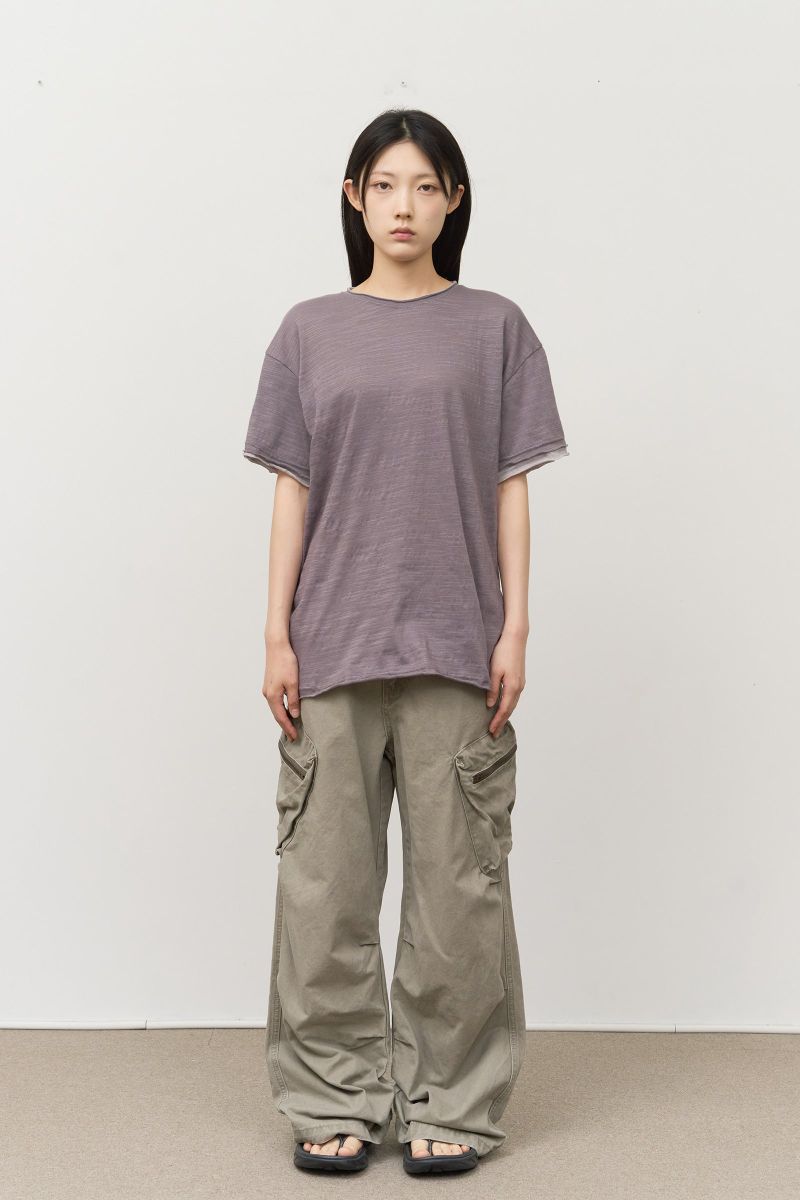 Fading Pigment Cargo Pants
