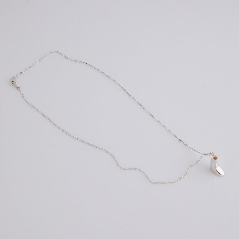 FILLOW(フィロー)の「put on your boots necklace silver ver.(Accessories)」