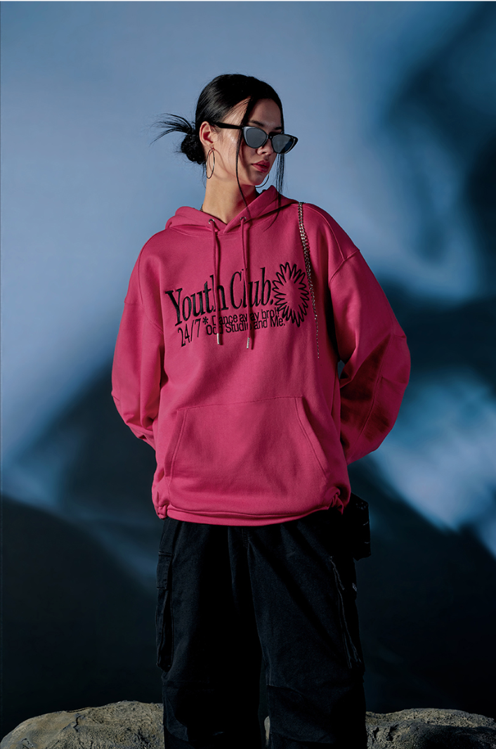 ODDSTUDIO（オッドスタジオ）の「Youth Club Pintuck Oversized Fit Hoodie（Tops）」