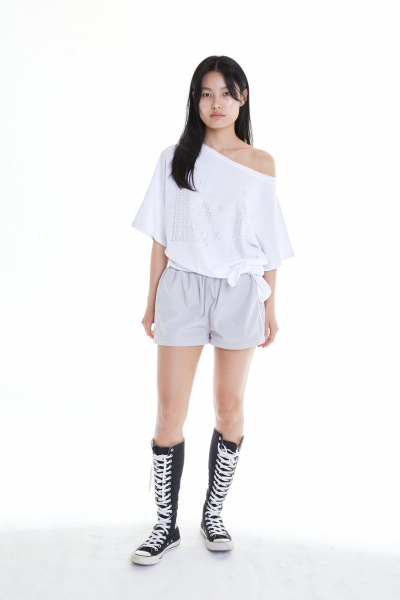 DEPARTURE CUBIC UNBALANCED TOP (WHITE)