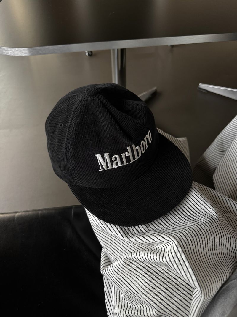 Marlboro corduroy cap