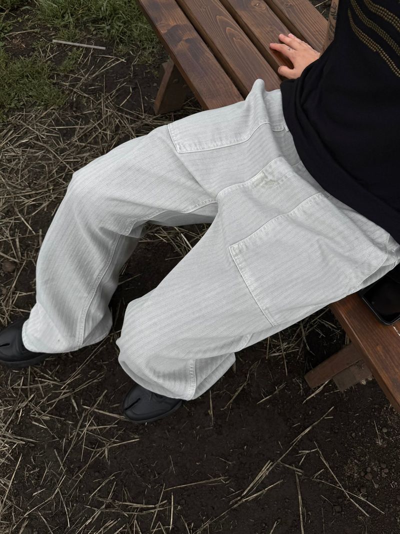 Basque-dyed Fatigue Wide Pants 3C