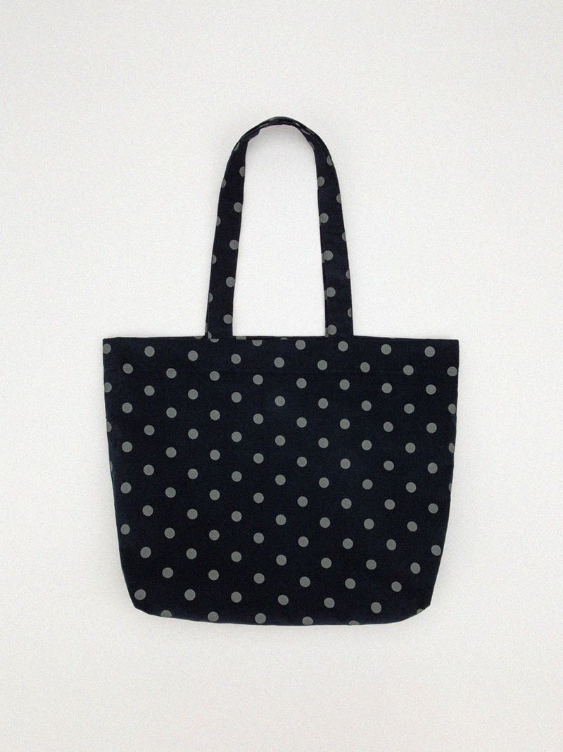 sloppipie（スロッピパイ）の「【MADE】Dot Tote corduroy bag [navy]（Bags）」