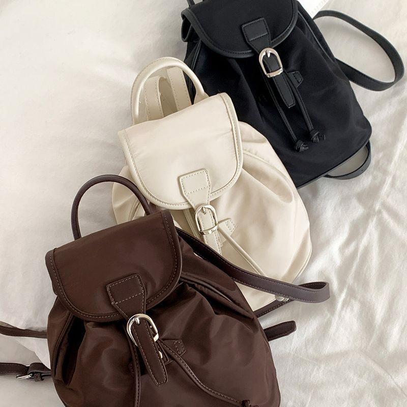 Takyo belt bucket nylon backpack