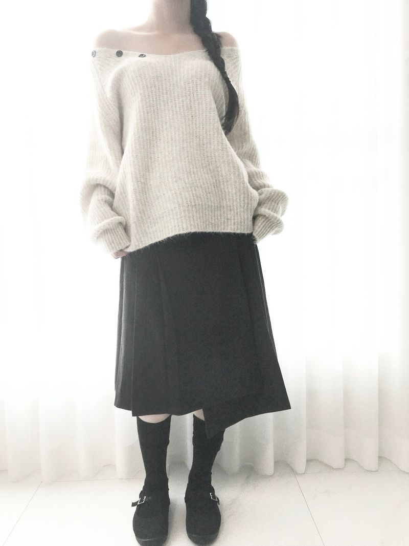 コージーラブニット (knit+muffler set)